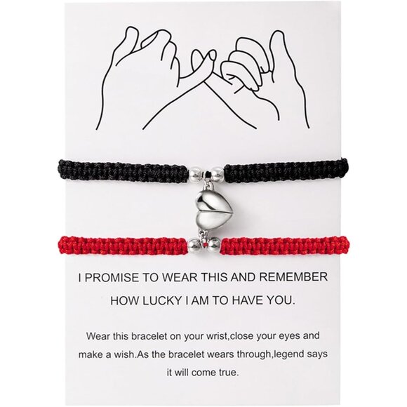 Lightweight Handmade Braided Couple Bracelets – Perfect for Love and Friendship - Picture 1 of 4